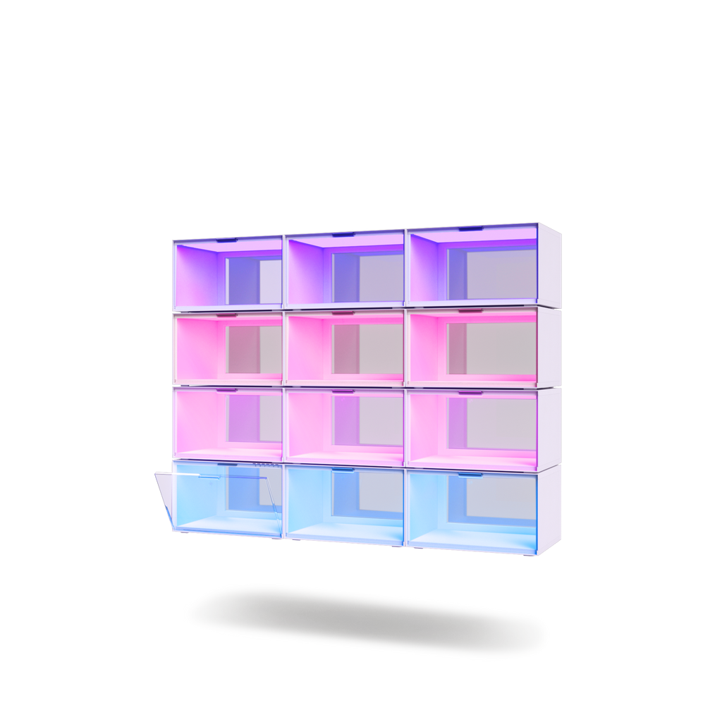 EXPO Smart LED Display Case Smarter Kit (12 Pack)