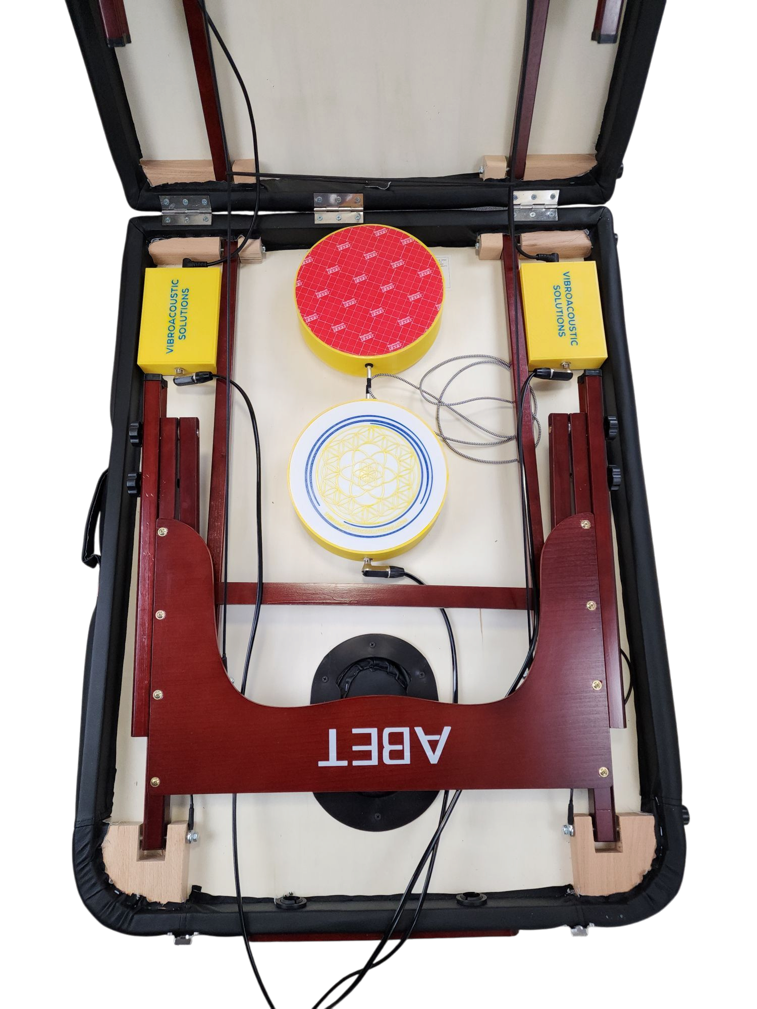 Vibroacoustic Therapy Massage Table – 190 Watt RMS Transducers