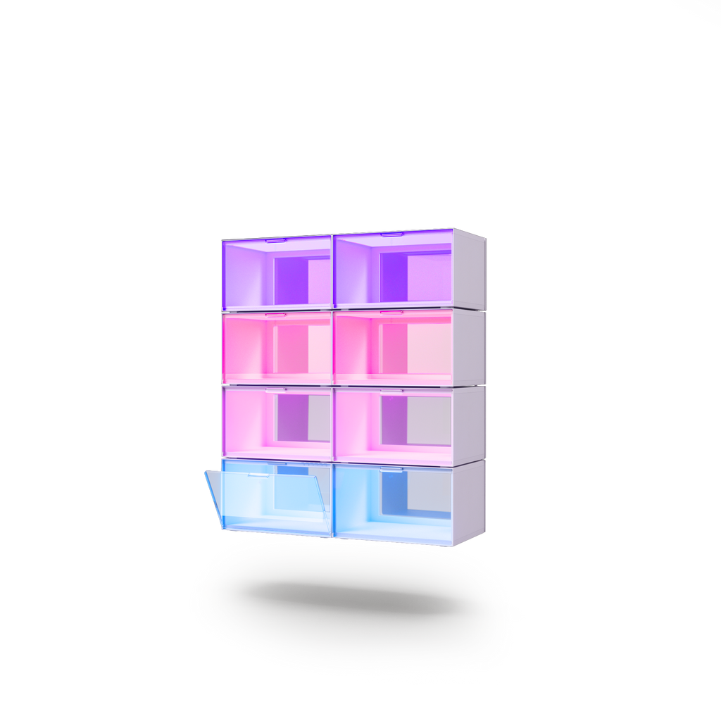 EXPO Smart LED Display Case Smarter Kit (8 Pack)