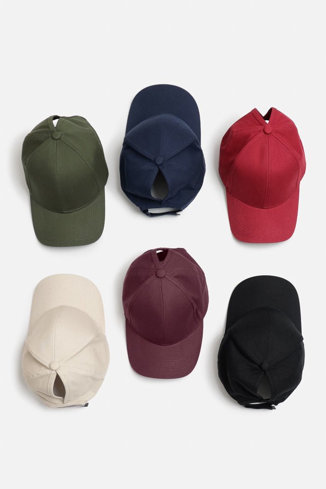 Game Day High Ponytail Cap - Structured