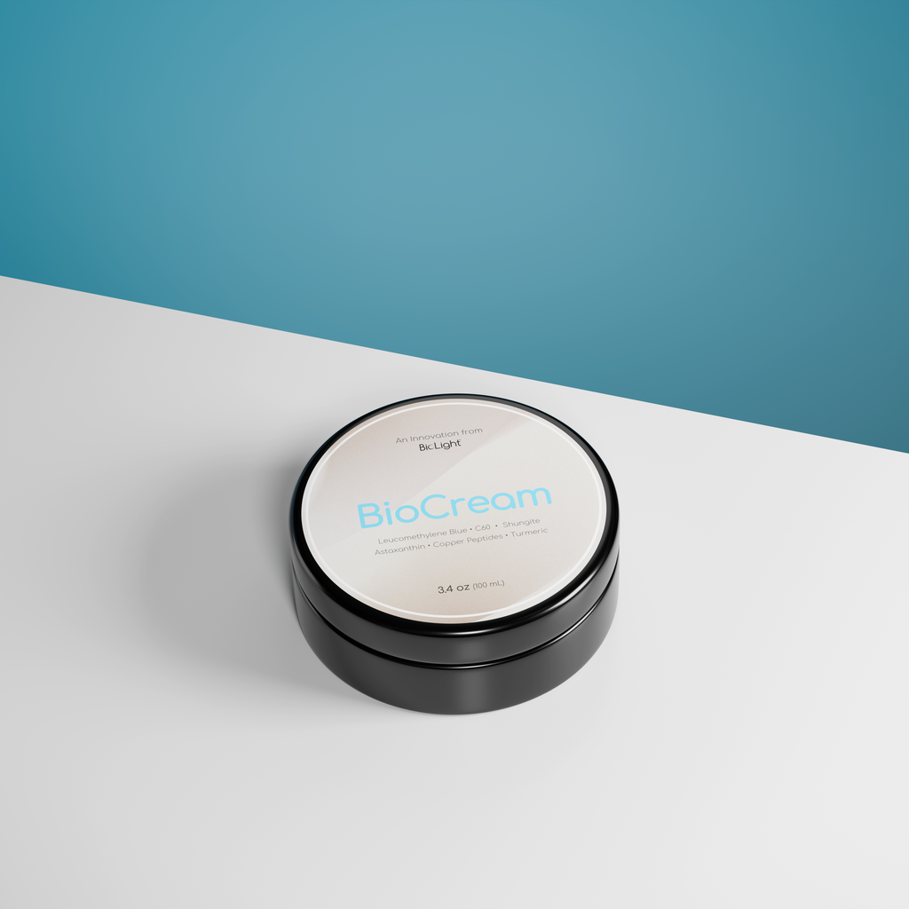 BioCream: Anti-Aging Skincare with Leucomethylene Blue - Botanic Ingredients - Full Spectrum Protection - 100% Organic