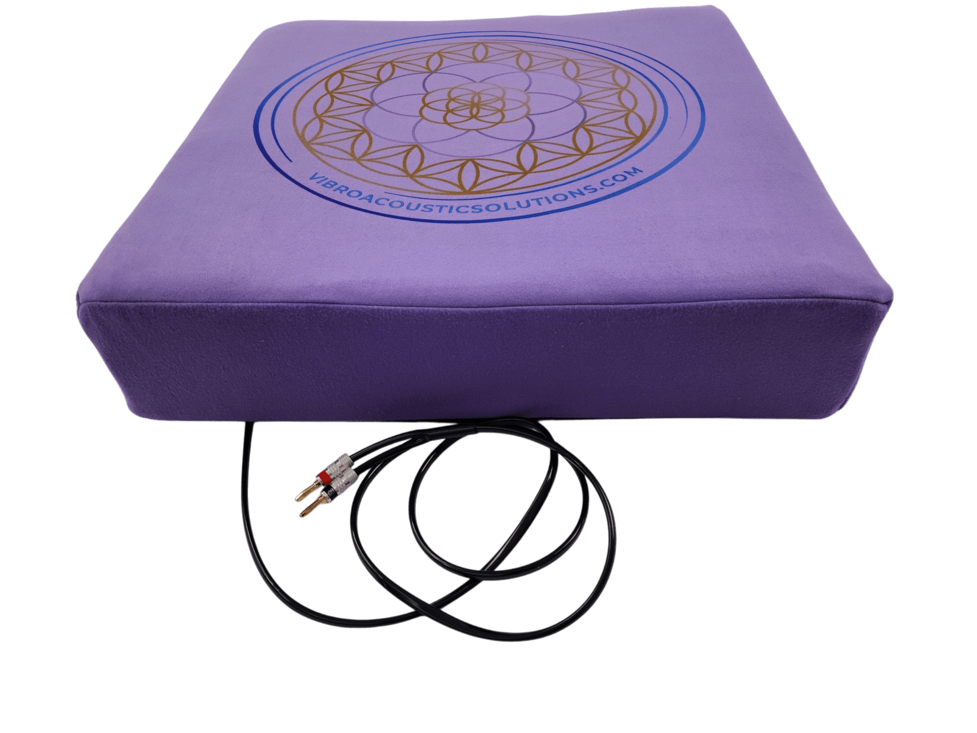 Vibroacoustic Therapy Meditation Cushion bundle with custom amplifier