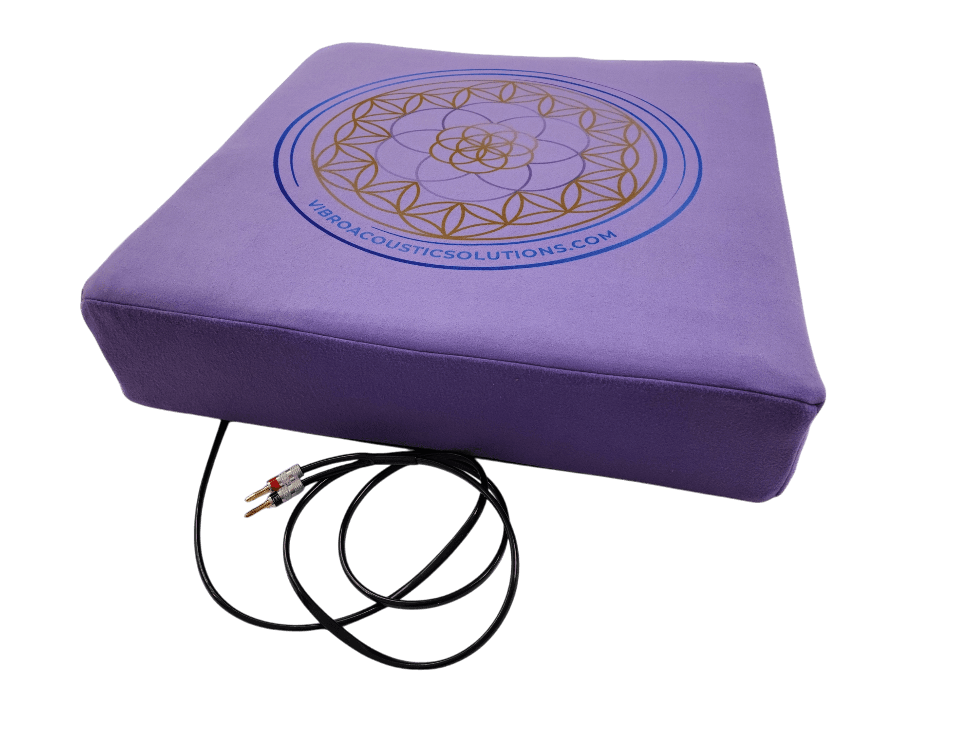 Vibroacoustic Therapy Meditation Cushion bundle with custom amplifier