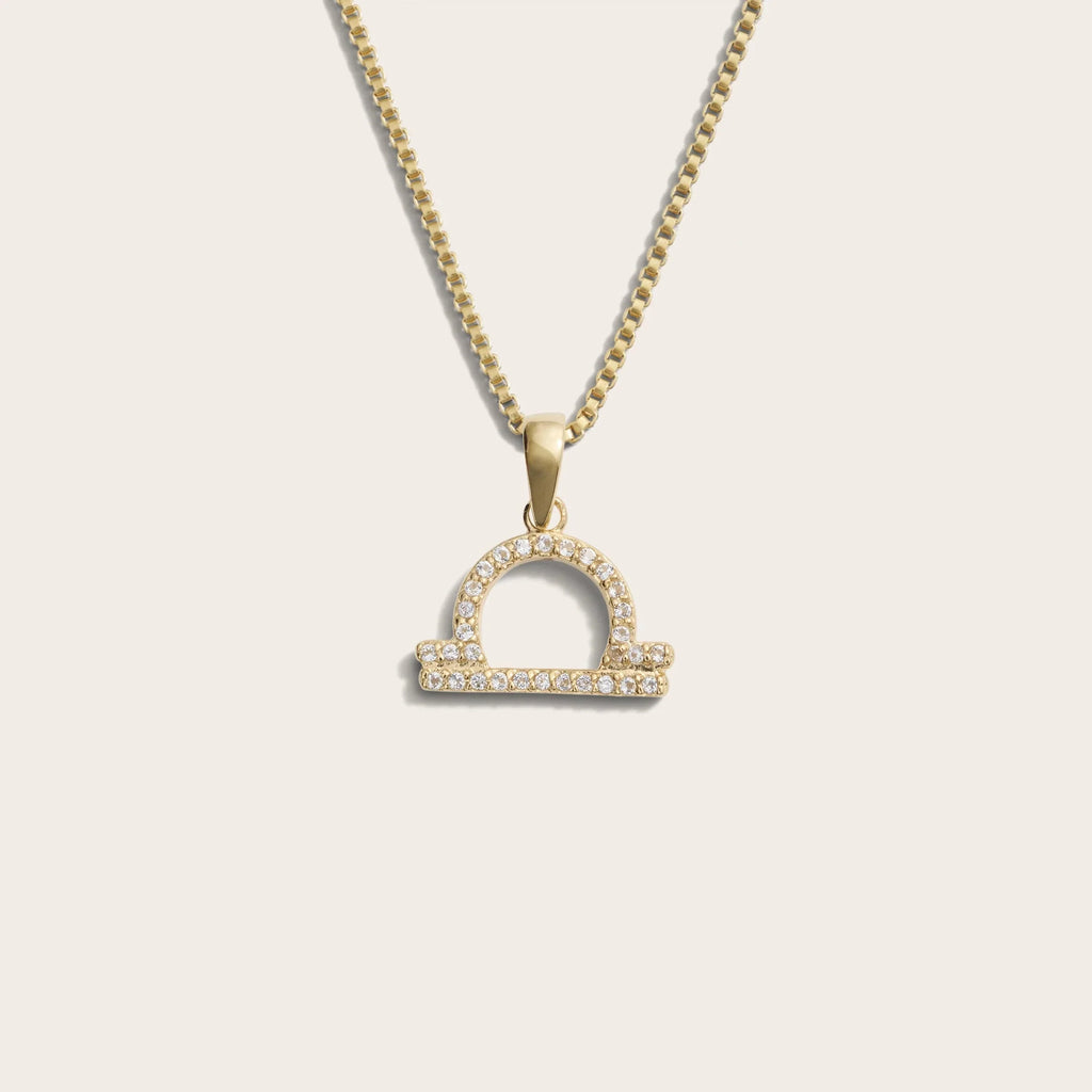 Zodiac Gemstone Necklace