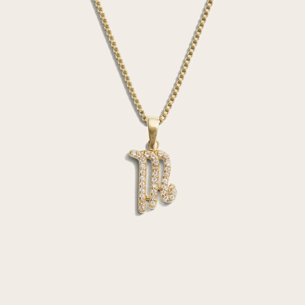 Zodiac Gemstone Necklace