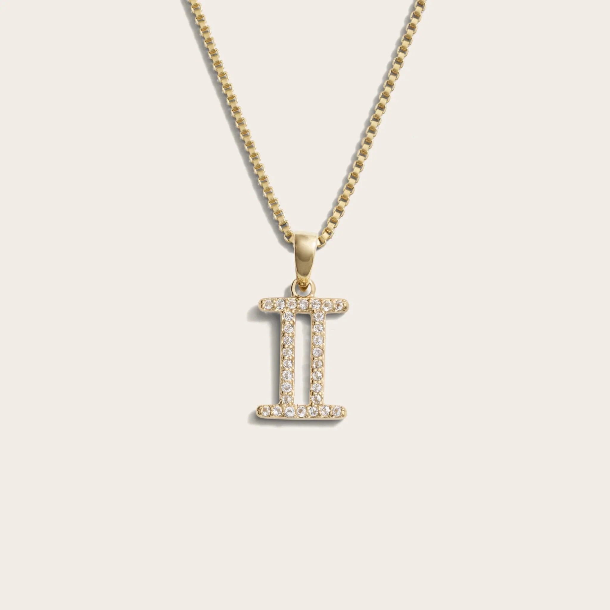 Zodiac Gemstone Necklace