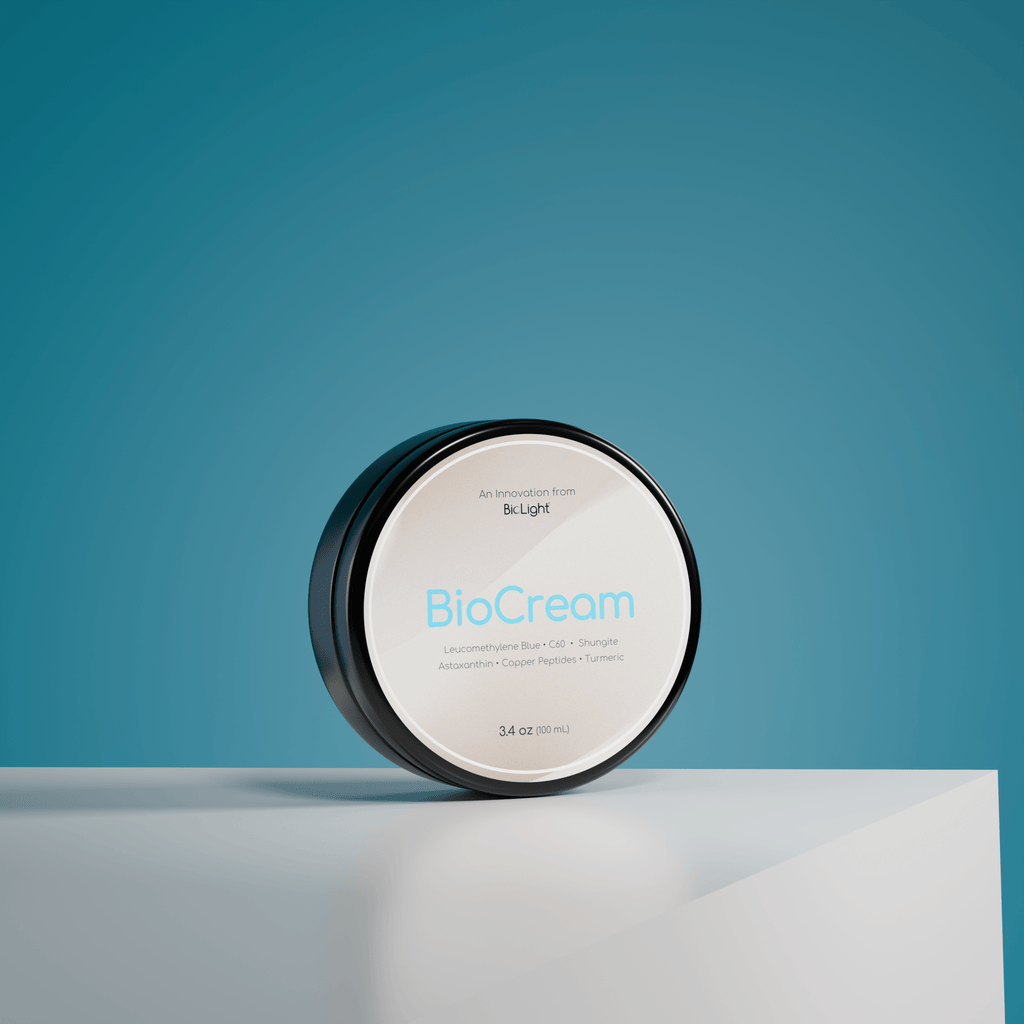 BioCream: Anti-Aging Skincare with Leucomethylene Blue - Botanic Ingredients - Full Spectrum Protection - 100% Organic