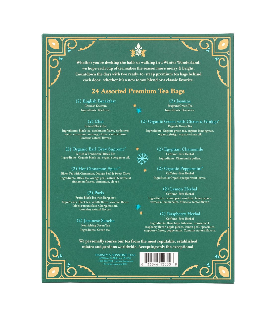 12 Days of Tea Winter Countdown