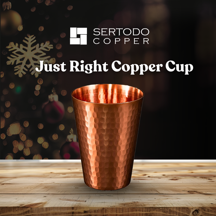 Just Right Copper Cup, 10 ounces