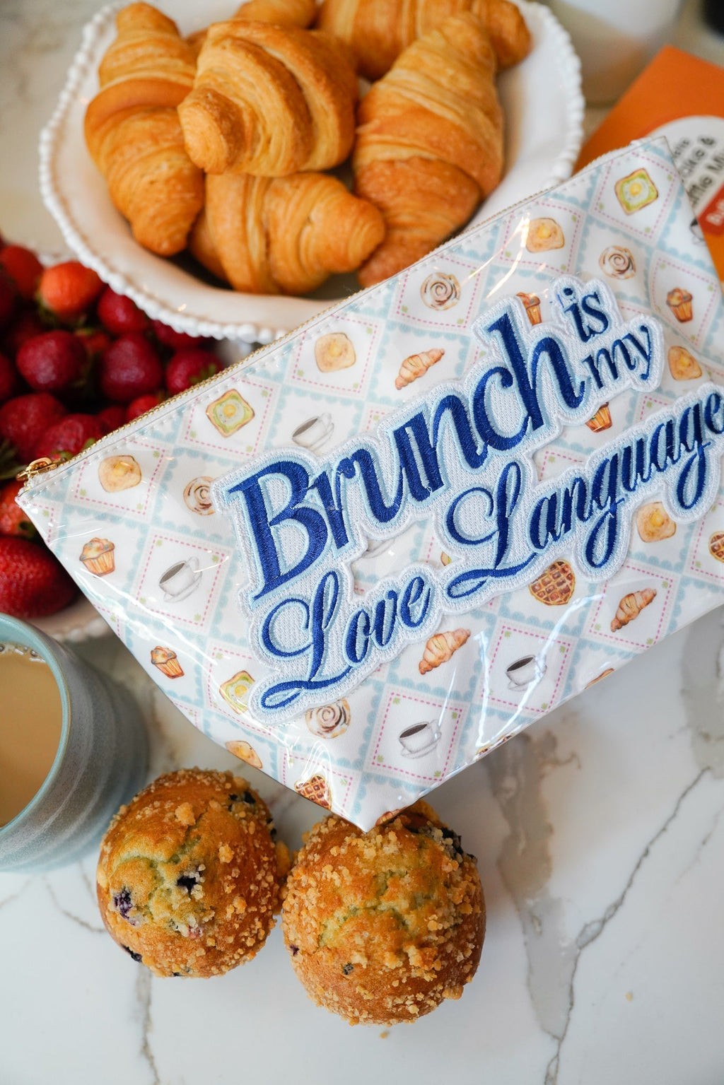 Brunch is my Love Language - Clear Coat Bag