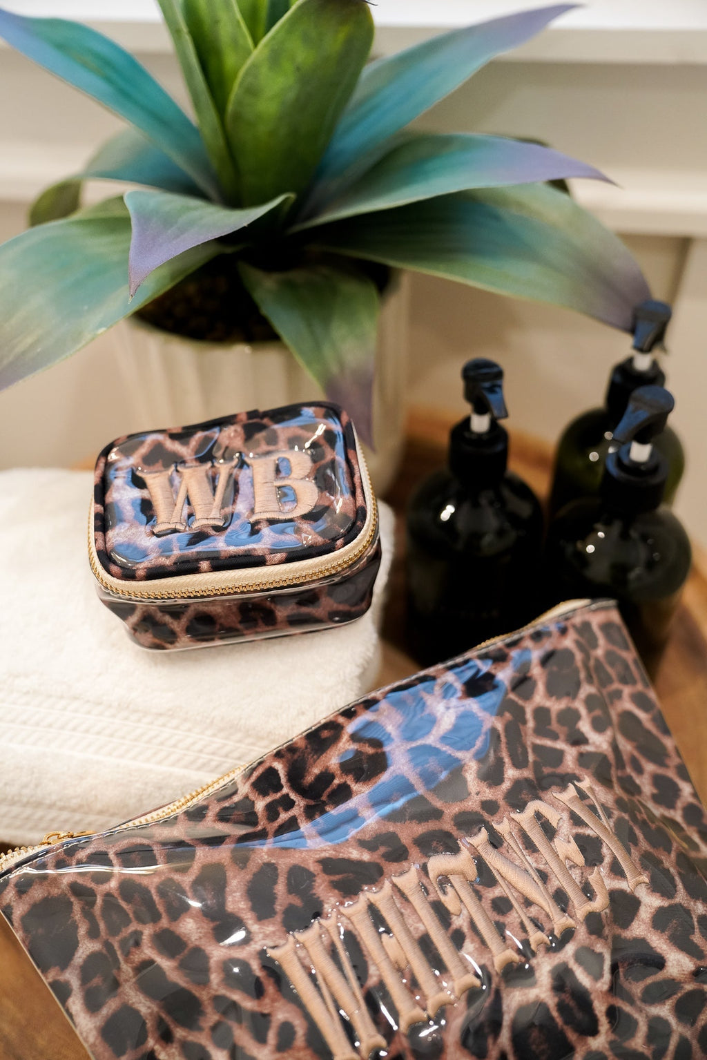 Leopard - Clear Coat Bag For Embroidery - PREORDER