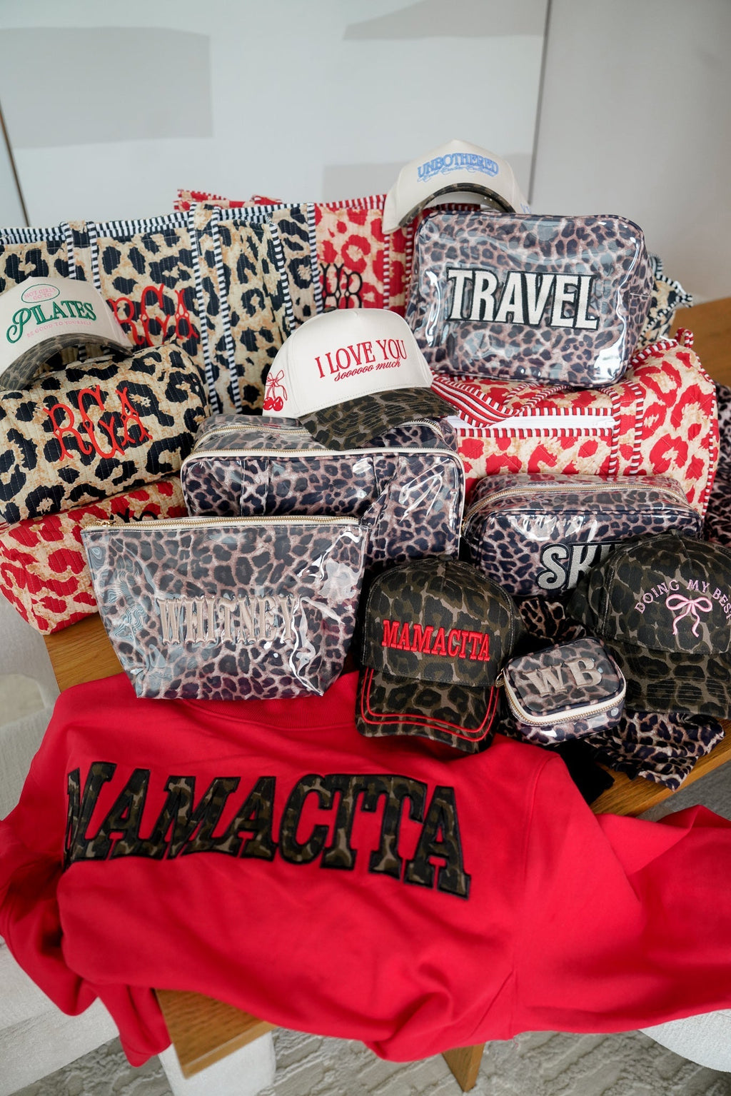 Leopard - Clear Coat Bag For Embroidery - PREORDER