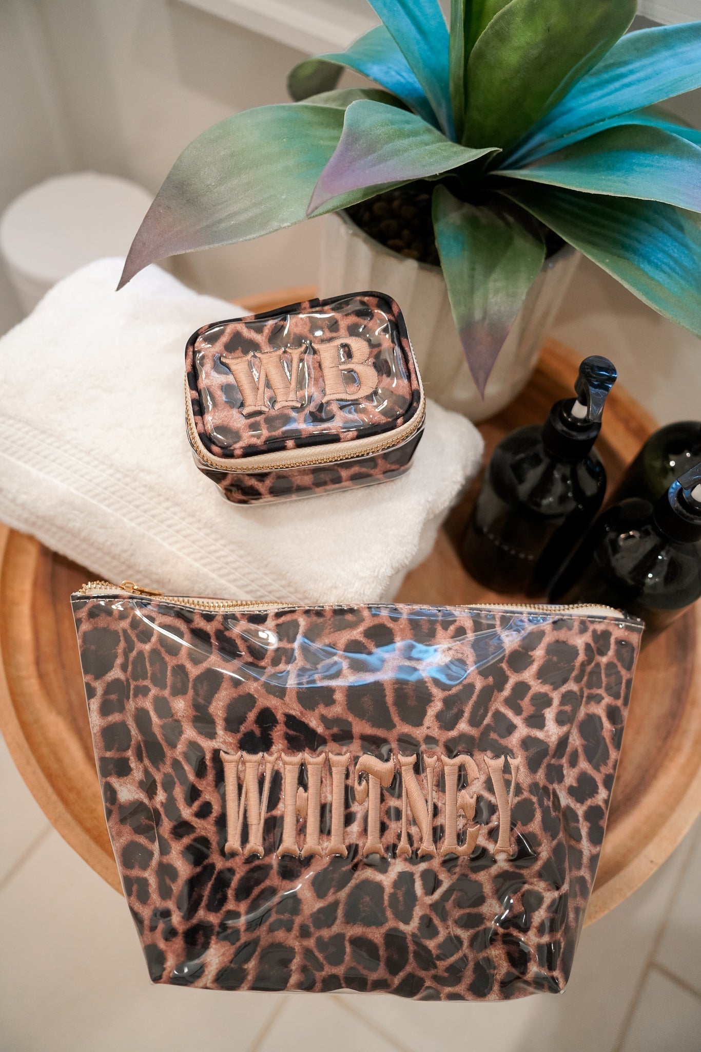 Leopard - Clear Coat Bag For Embroidery - PREORDER