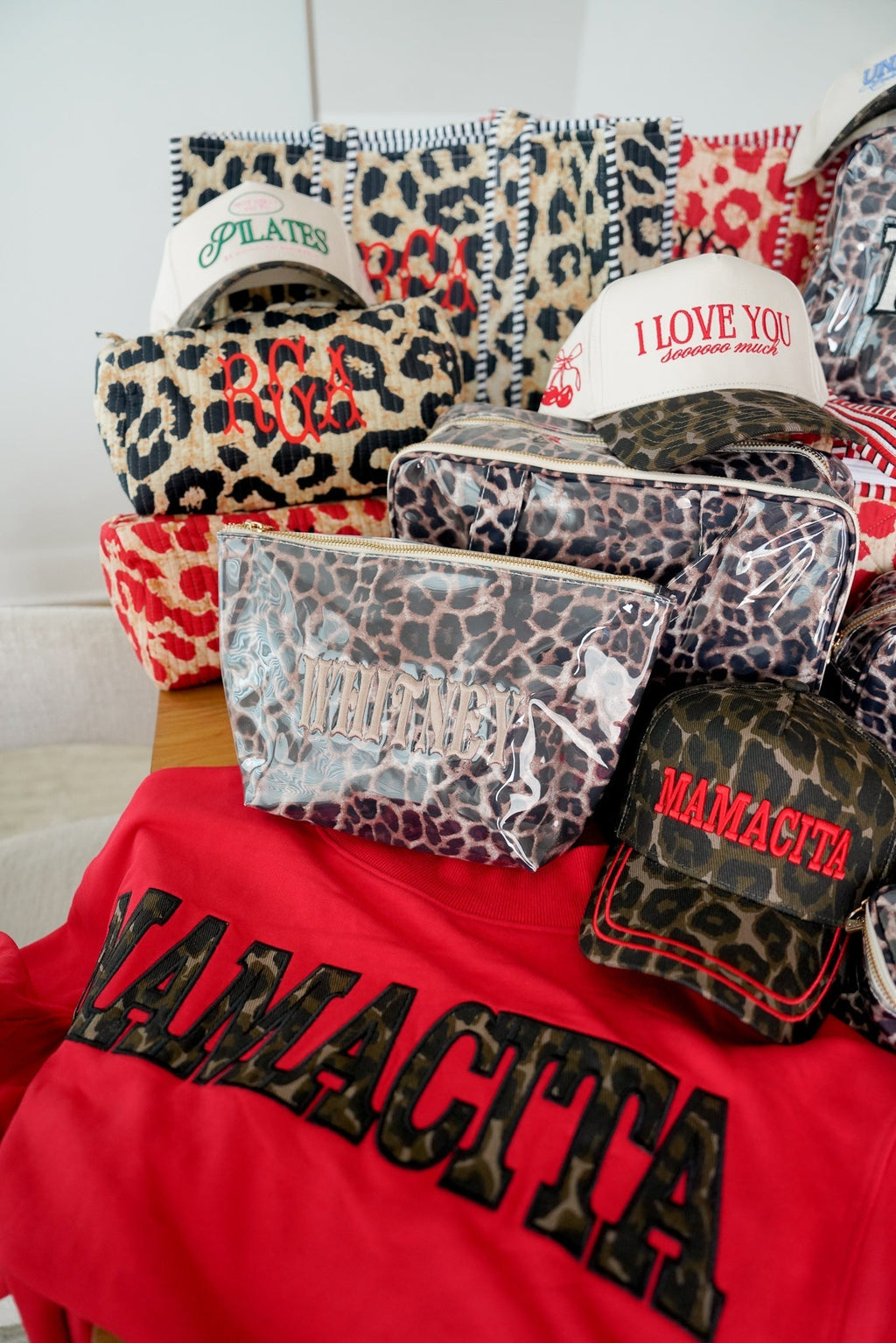 Leopard - Clear Coat Bag For Embroidery - PREORDER