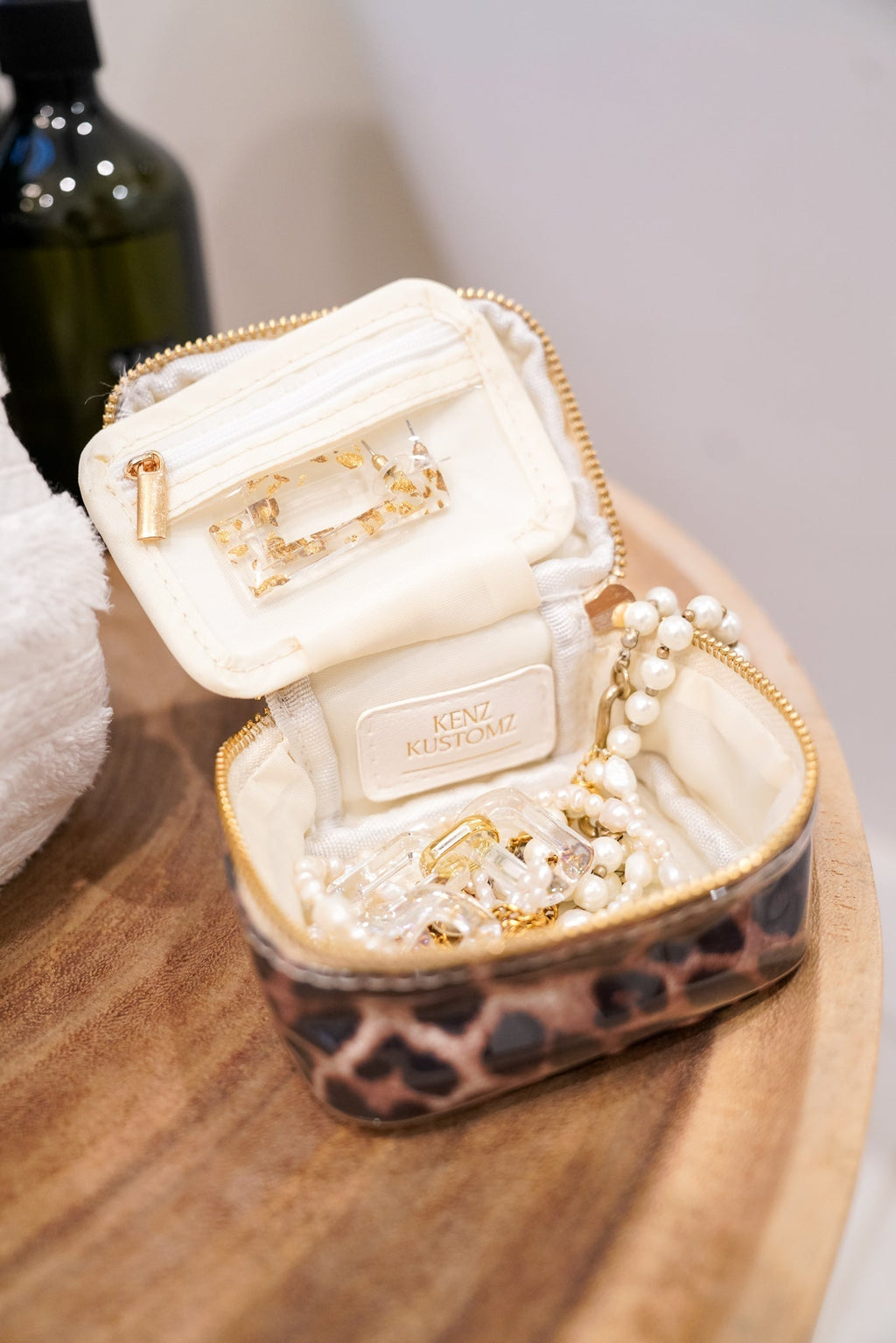 Leopard - Custom Jewelry Case - PREORDER