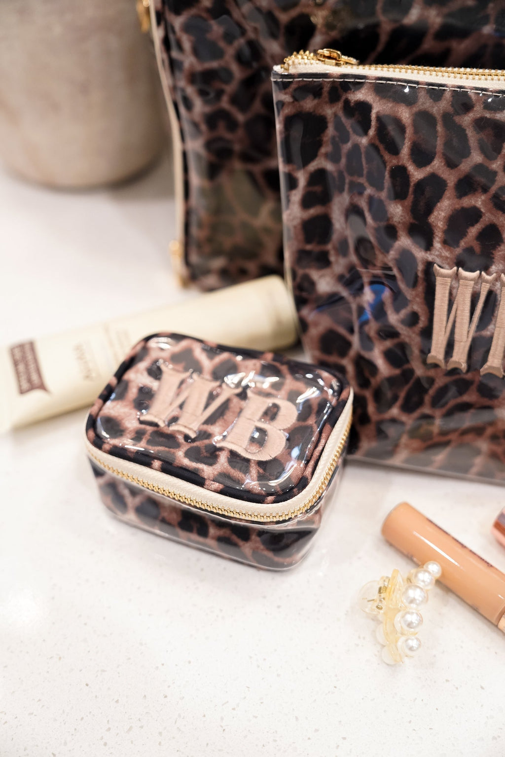 Leopard - Custom Jewelry Case - PREORDER