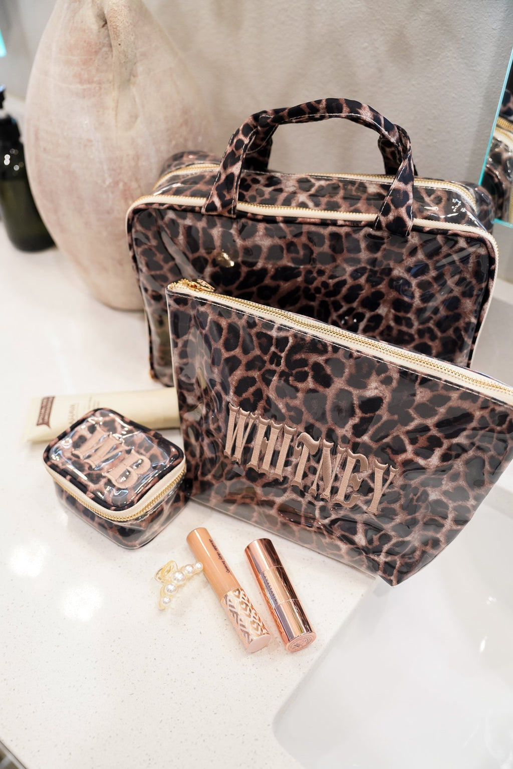 Leopard - Custom Jewelry Case - PREORDER