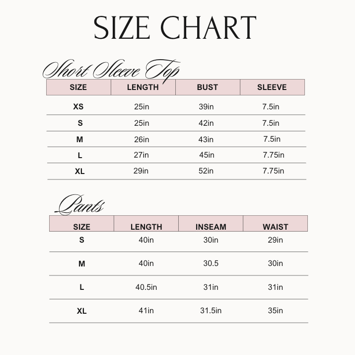 Leopard - Short Sleeve + Pant Pajama Set