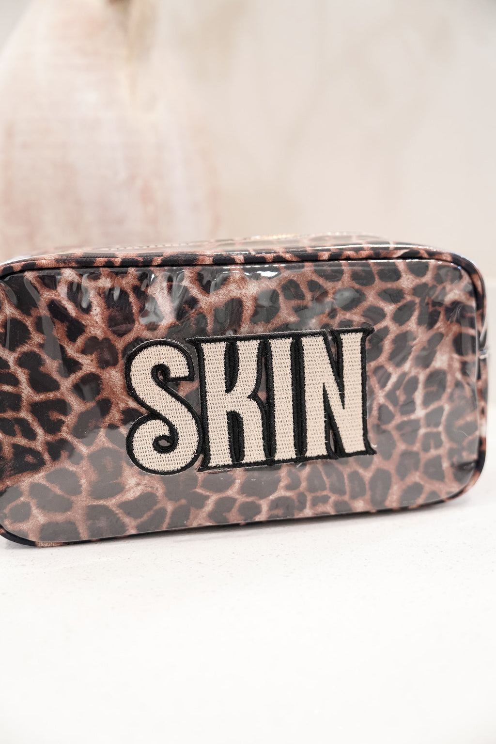 Skin - Leopard Clear Coat Large Bag