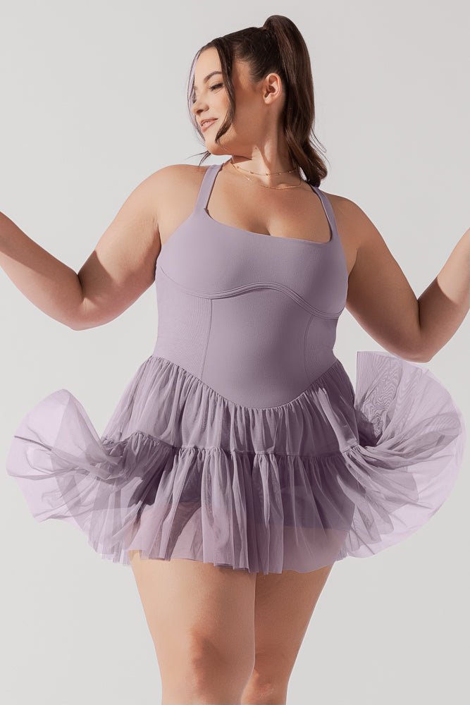 Corset Pirouette Dress - Lilac