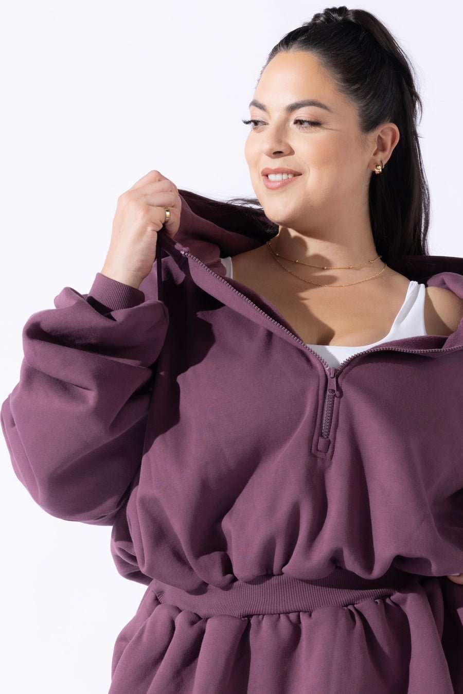 Game Day Dress - Deep Plum