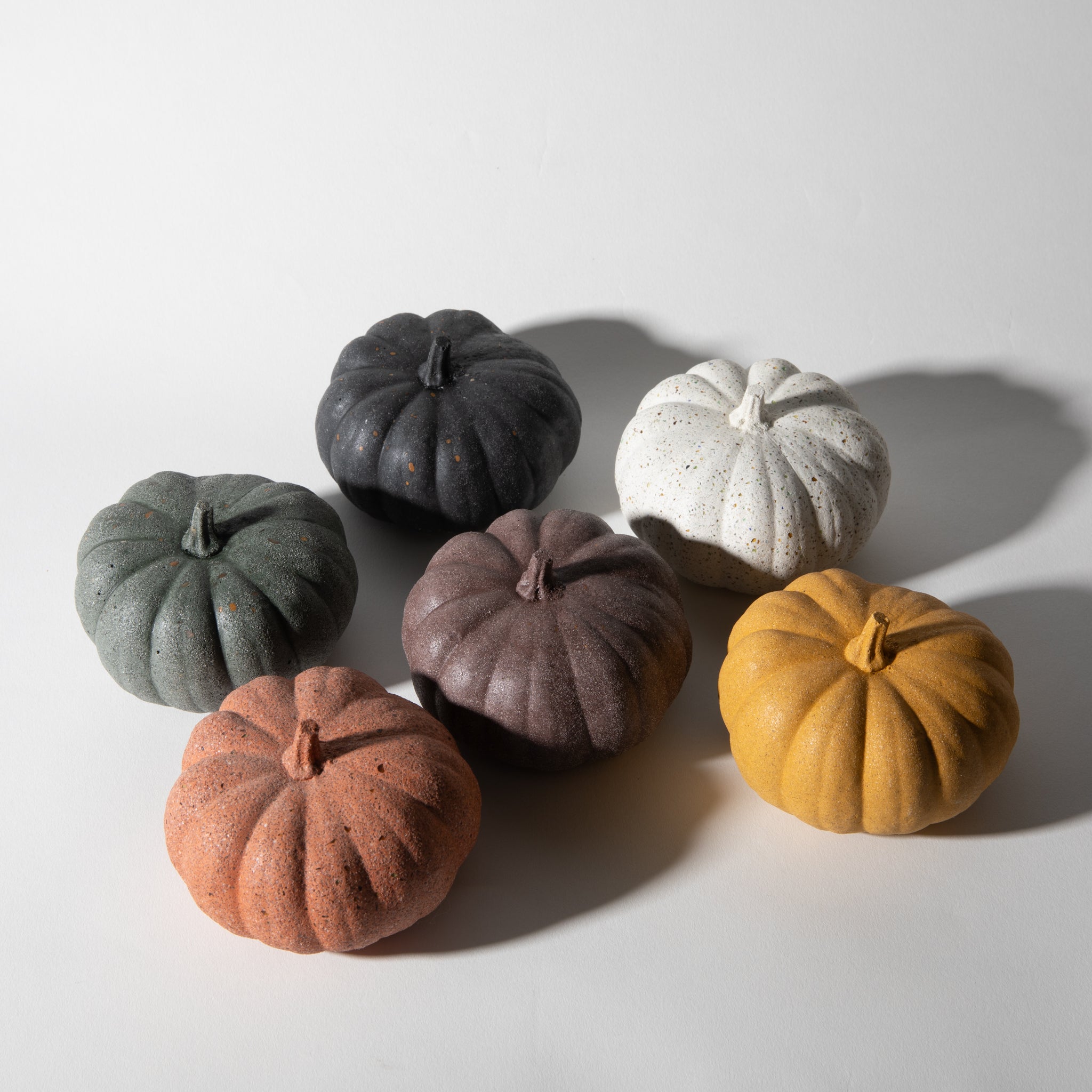 Mini Pumpkin | White Terrazzo