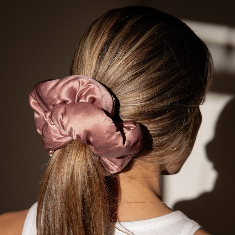 Pillow Scrunchie - Damask Rose