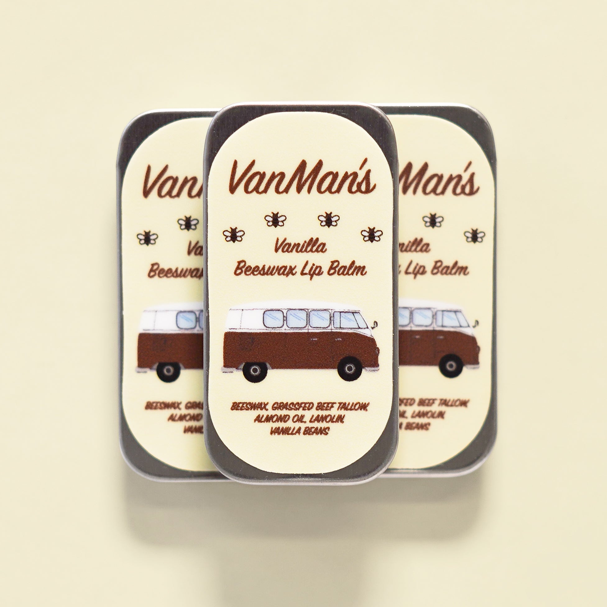 *New* VanMan's Beeswax Lip Balm