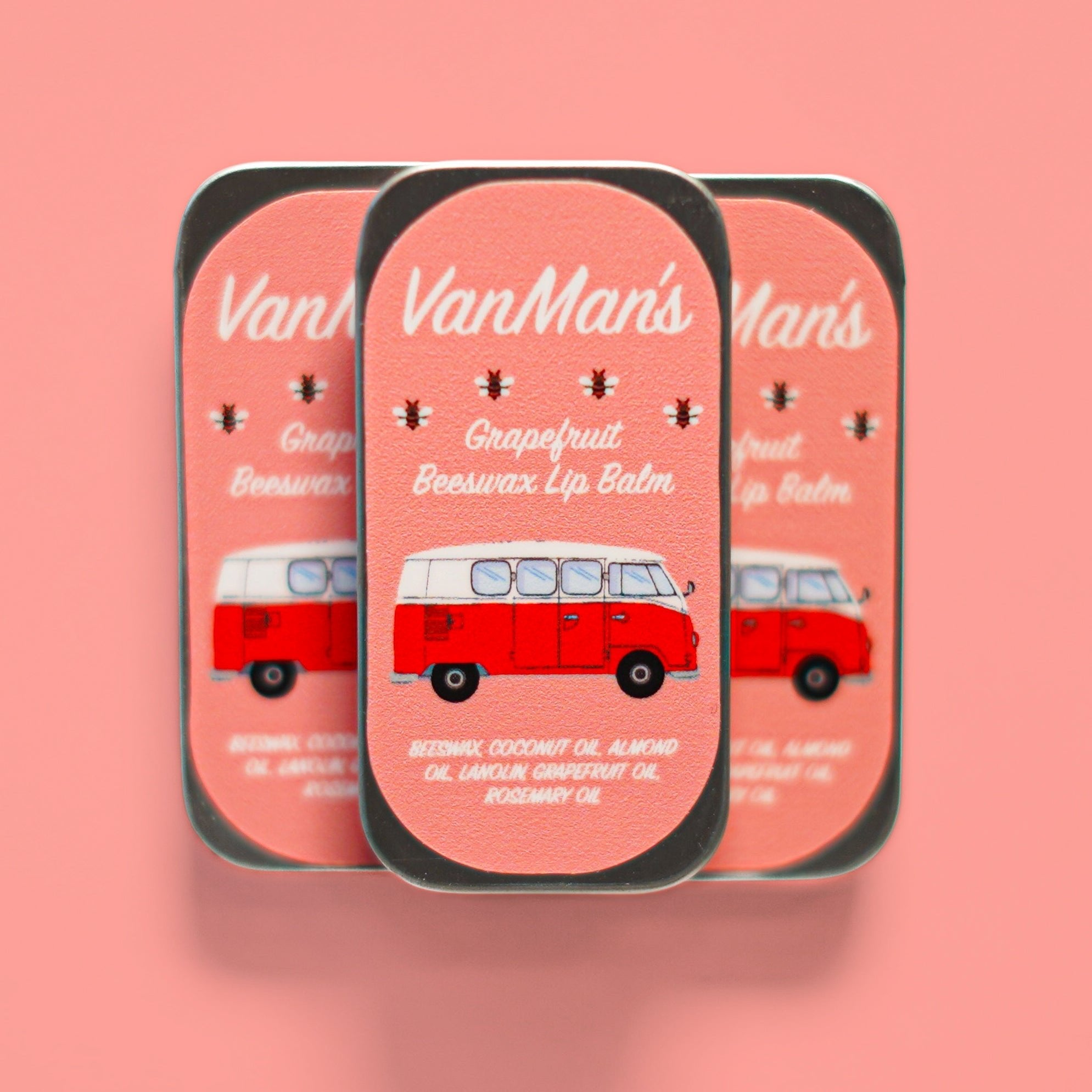 *New* VanMan's Beeswax Lip Balm